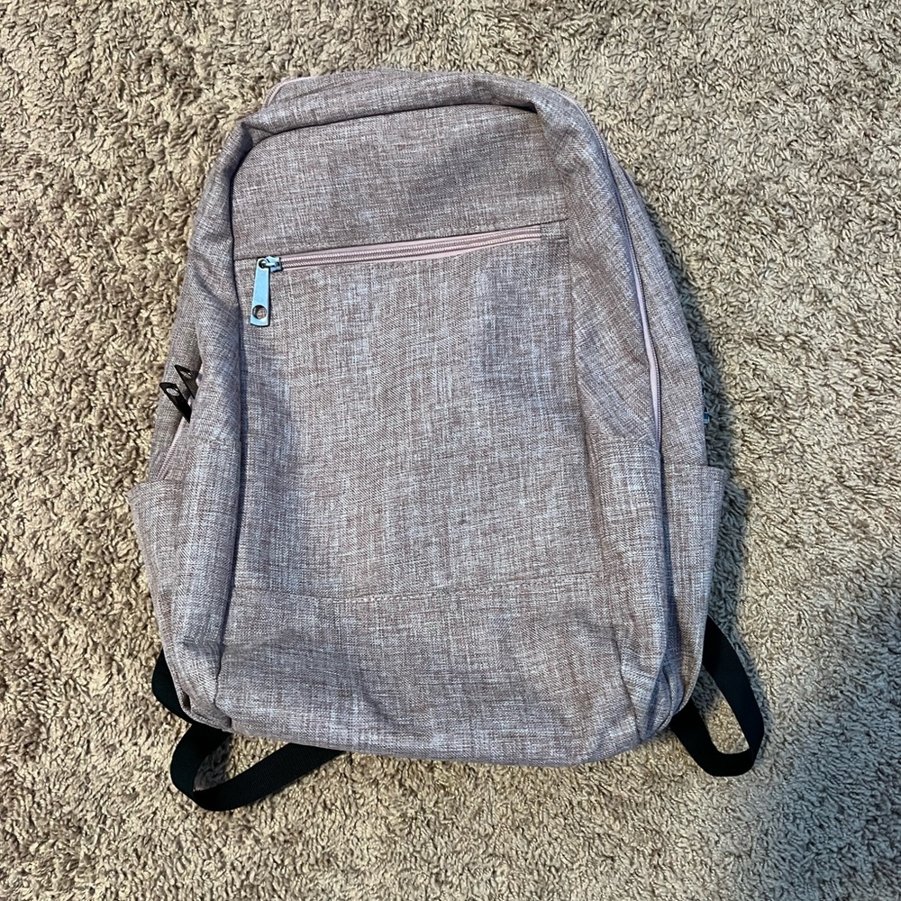 Purple Backpack with laptop sleeve - Picture 1 of 6